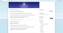 Desktop Screenshot of noticias.datajuri.com.br