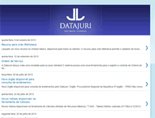 Tablet Screenshot of noticias.datajuri.com.br